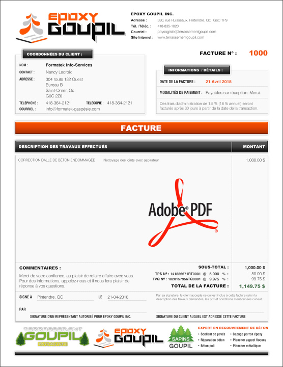 PDF | FACTURE | # P-M1CT03-1