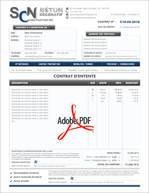 PDF | CONTRAT | # P-M1CT05-1