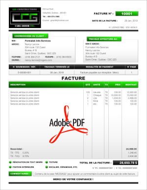 PDF | FACTURE | # P-M1CT06-1
