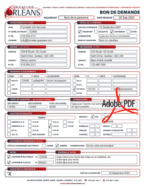 PDF | BON DE DEMANDE | # P-M4SE02X-4