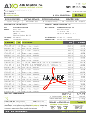 PDF | SOUMISSION | # P-M3CT02-1