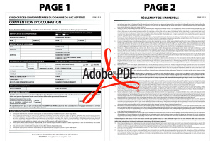 PDF | CONTRAT - CONVENTION | # P-M3SE02X-1